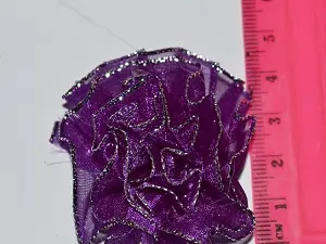 Квітка з органзи