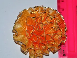 Квітка з органзи