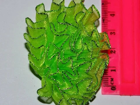 Квітка з органзи