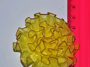 Квітка з органзи