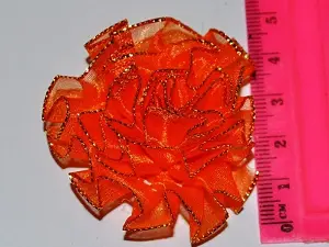 Квітка з органзи