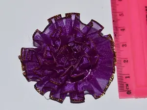 Квітка з органзи