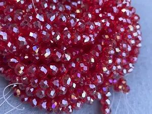 Кришталь Сфера (Рондель) - 6мм-10ниток