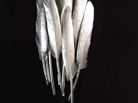 Перо цветное