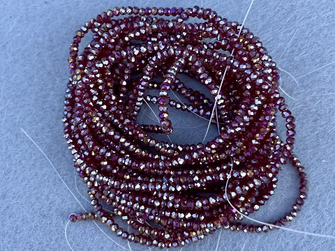 Хрусталь Сфера (Рондель) - 2мм