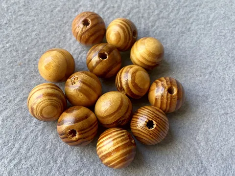 Намистини дерев'яні -20мм-0.5кг