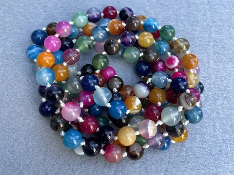 Агат цветной-8мм