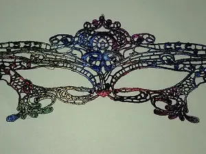 маска мереживна