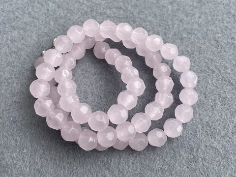 Кварц рожевий-8мм