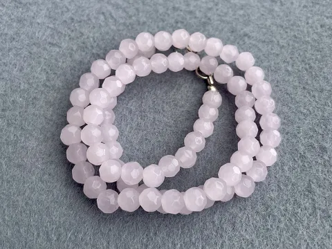 Кварц рожевий-6мм