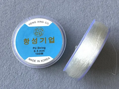 Силіконова (еластична) нитка резинка - 0.5 мм