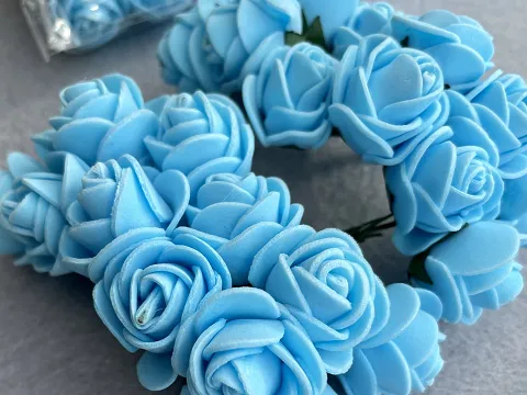 Розы из фоамирана ø2-2,5см