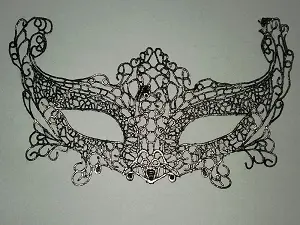 маска мереживна