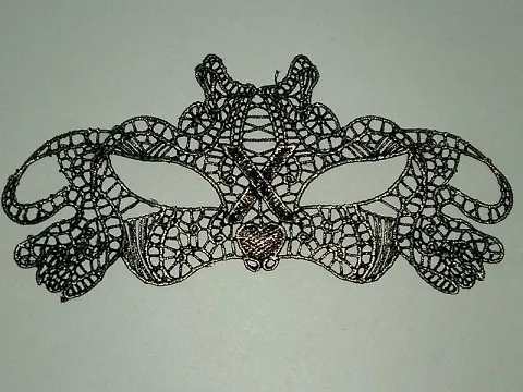 маска мереживна