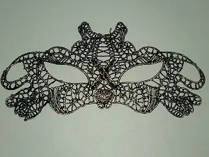 маска мереживна