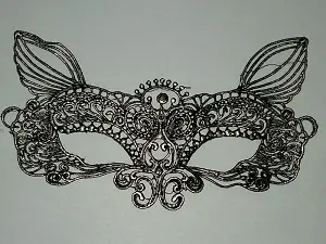 маска мереживна