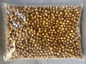 Намистини дерев'яні -12мм-0.5кг