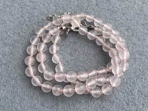 Кварц рожевий-6мм