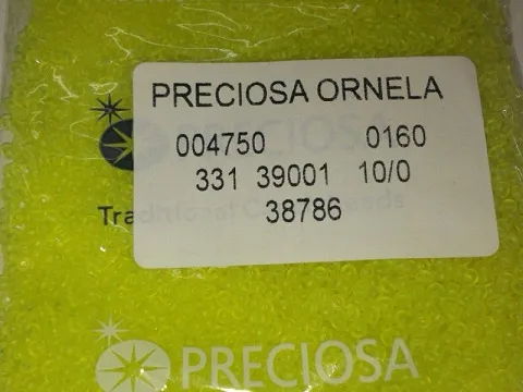 Бісер Preciosa 38786