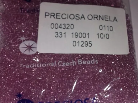 Бісер Preciosa 01295