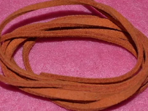 Замшевий шнур-1 метр