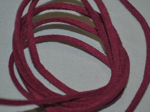 Замшевий шнур-1 метр
