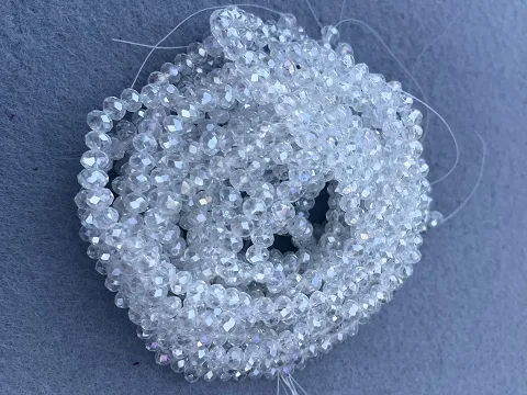 Кришталь Сфера (Рондель) - 6мм-10ниток