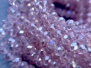 Кришталь Сфера (Рондель) - 6мм-10ниток