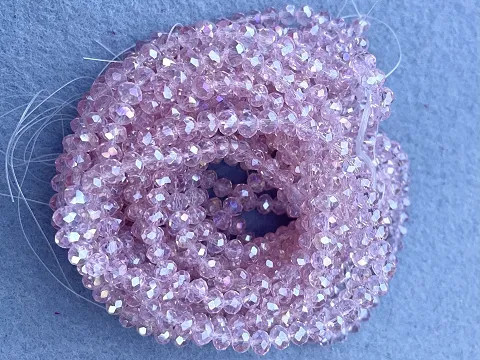 Кришталь Сфера (Рондель) - 6мм-10ниток