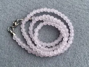 Кварц рожевий-4мм