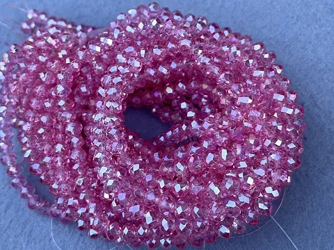 Кришталь Сфера (Рондель) - 6мм-10ниток