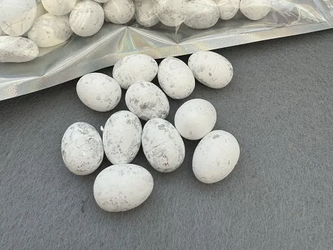 Пінопластові яйця - 1,5*1,8см -100шт