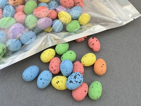 Пенопластовые яйца - 1,5*1,8см -100шт