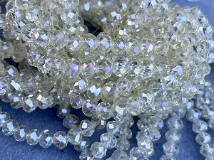 Кришталь Сфера (Рондель) - 6мм-10ниток