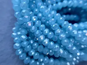 Кришталь Сфера (Рондель) - 6мм-10ниток