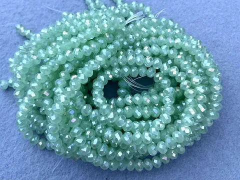 Кришталь Сфера (Рондель) - 6мм-10ниток