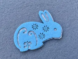 Аплікація з фетру <Заєць>