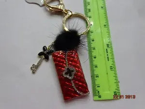 Брелок зі стразами