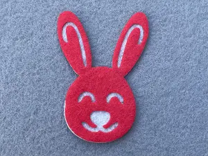 Аплікація з фетру <Заєць>
