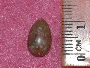 Кабошон яшма