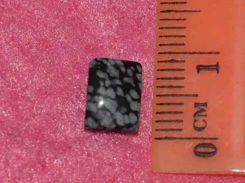 Кабошон обсидіан