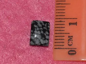 Кабошон обсидіан