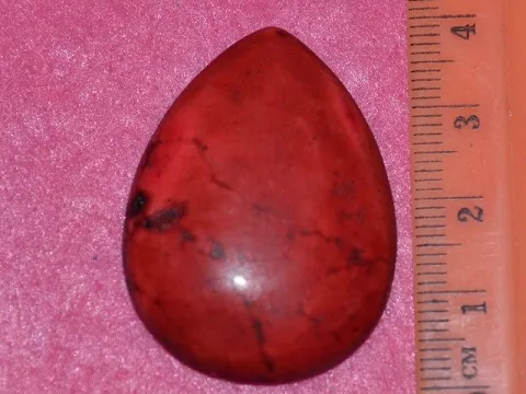 Кабошон коралл