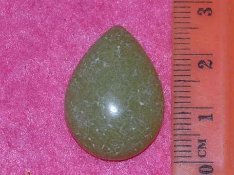 Кабошон хризопраз