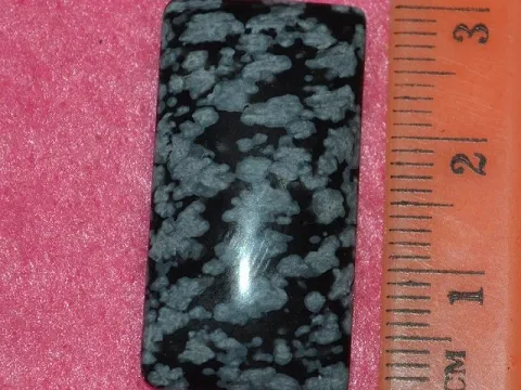 Кабошон обсидіан