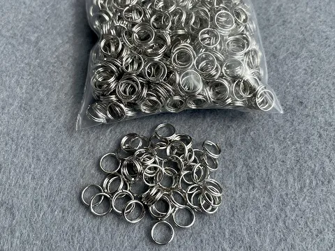 Двойные  колечки-6мм