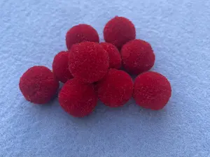 Намистини текстильні (Помпони) - 2см