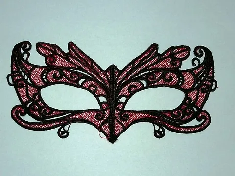 маска кружевная