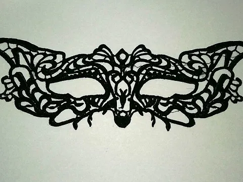 маска мереживна