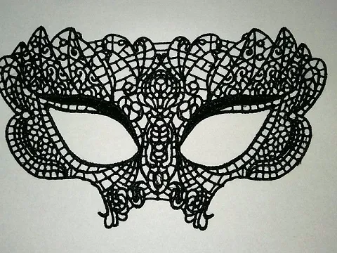 маска мереживна